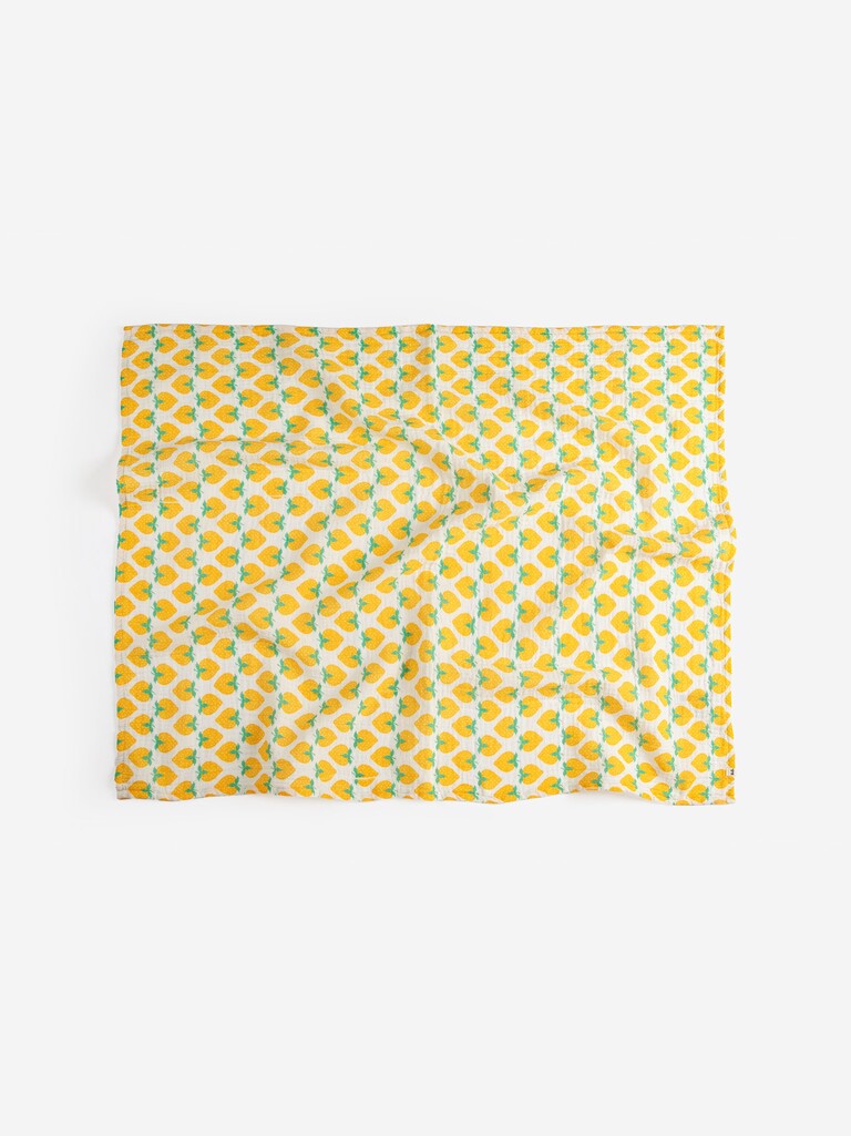 Baby Strawberry All Over Muslin Cloth - Parkette.