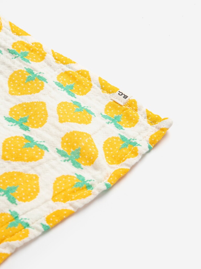 Baby Strawberry All Over Muslin Cloth - Parkette.