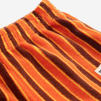 Kids Striped Brick Terry Cloth Shorts - Parkette.