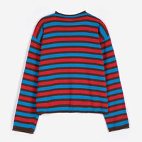 Striped Cotton Cardigan