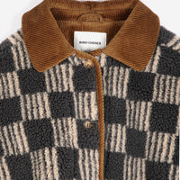 Almost Moiré All Over Sherpa Jacket