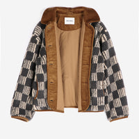 Almost Moiré All Over Sherpa Jacket