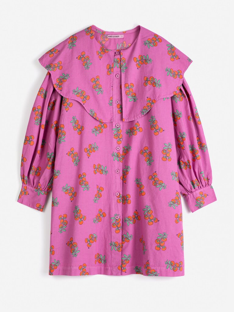 Juicy Tomatoes Big Collar Dress - Parkette.