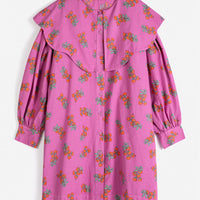 Juicy Tomatoes Big Collar Dress - Parkette.