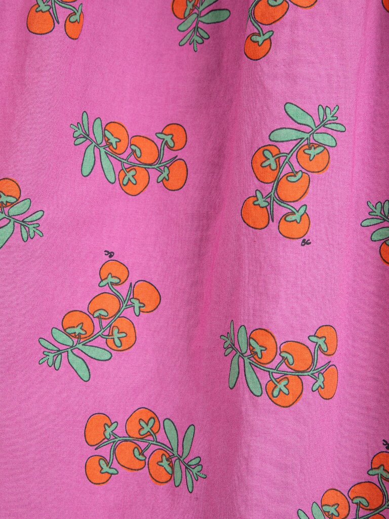 Juicy Tomatoes Pattern Strap Dress - Parkette.