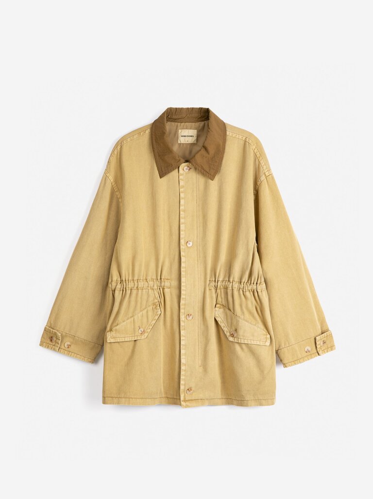 Washed Cotton Jacket - Parkette.