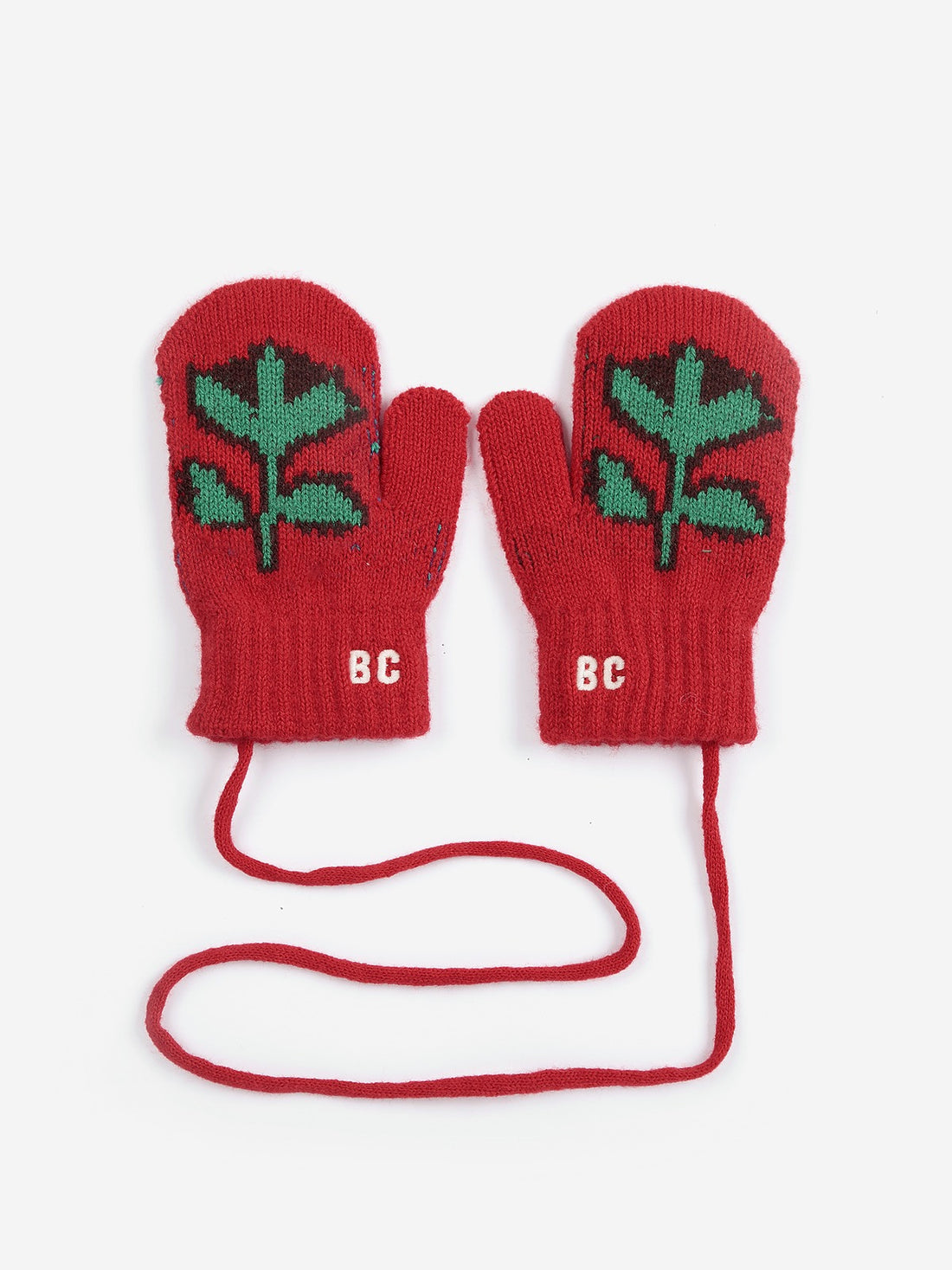 Baby Blossom Knitted Mittens