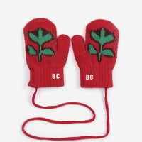 Baby Blossom Knitted Mittens