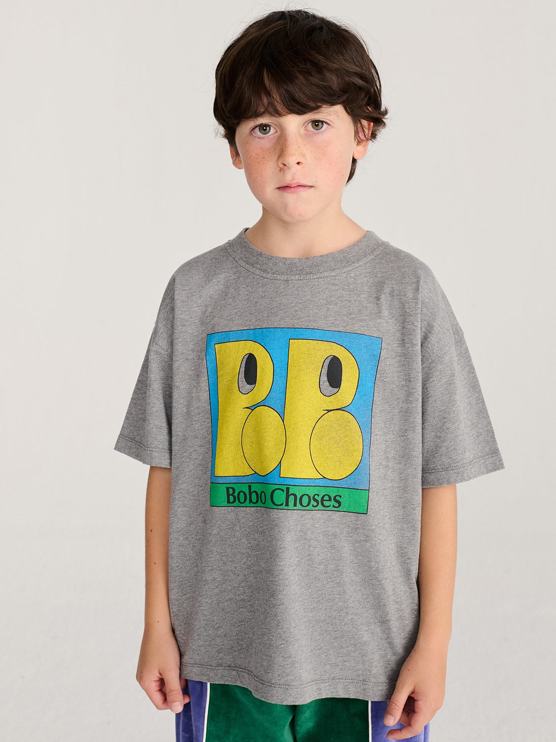 Boo Bo Choses T-shirt — Heather Grey