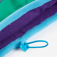Bobo Choses Color Block Neck Warmer - Green and Purple
