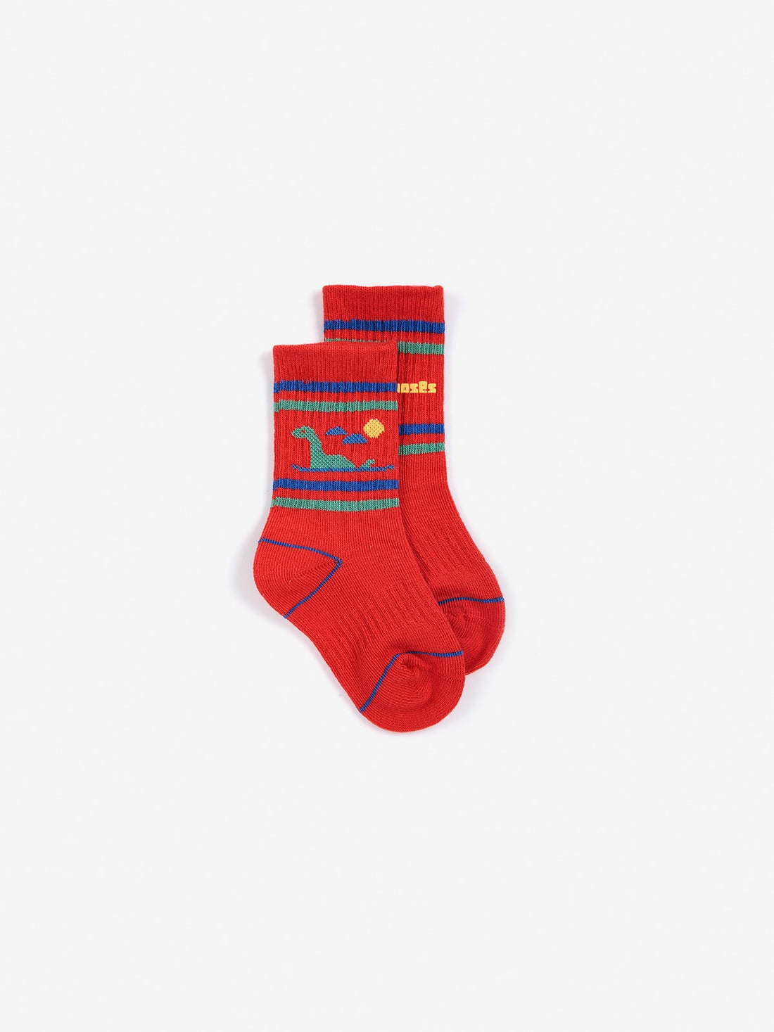 Baby Lake Monster Short Socks