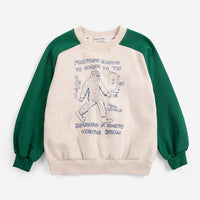 Mr. Footish Raglan Sweatshirt