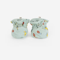 Mush Monster Duo All Over Baby Booties