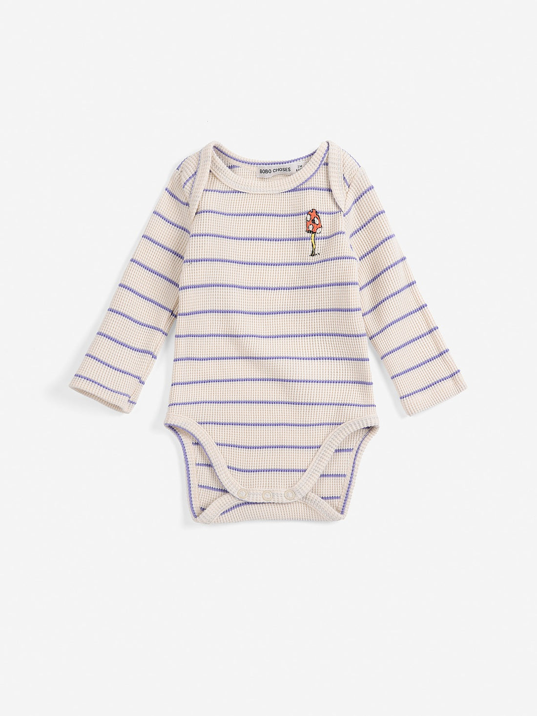 Baby Mush Monster Stripes Body - Lilac