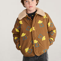 Pixel Abduction All Over Reversible Jacket