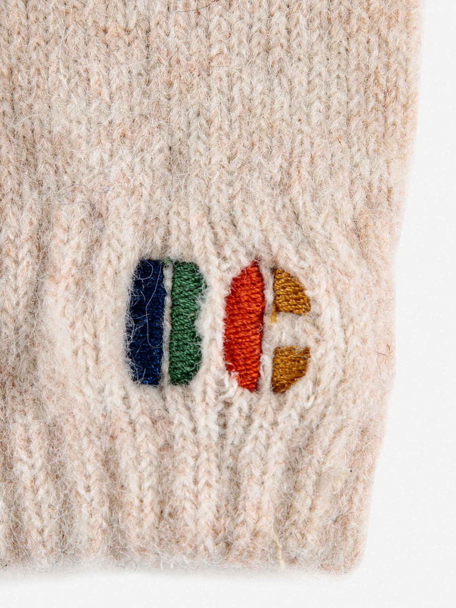 BC COLORED FINGERS KNITTED GLOVES - Parkette.