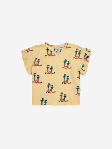Baby Dancing Giants All Over Ruffle T-shirt - Parkette.