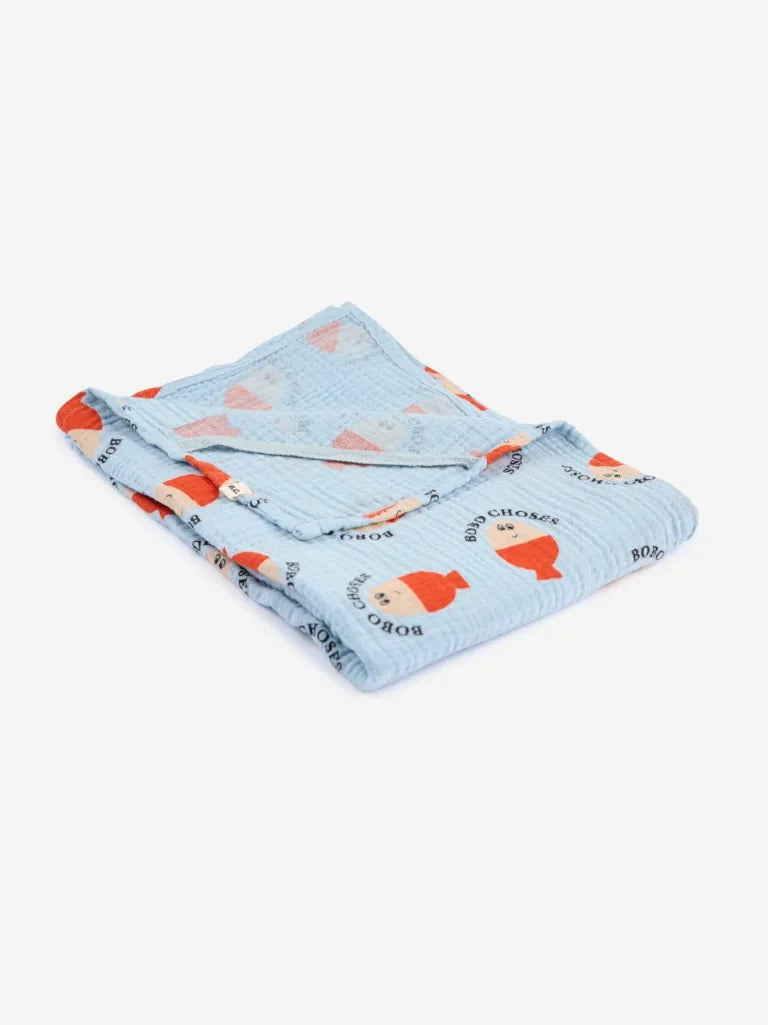 Morning Egg All Over Muslin and Bib Set - Parkette.