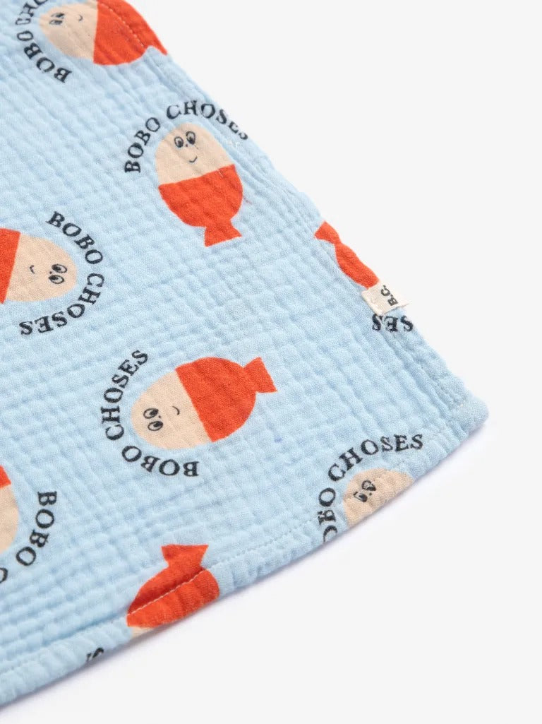 Morning Egg All Over Muslin and Bib Set - Parkette.