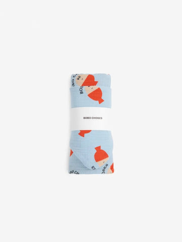 Morning Egg All Over Muslin and Bib Set - Parkette.