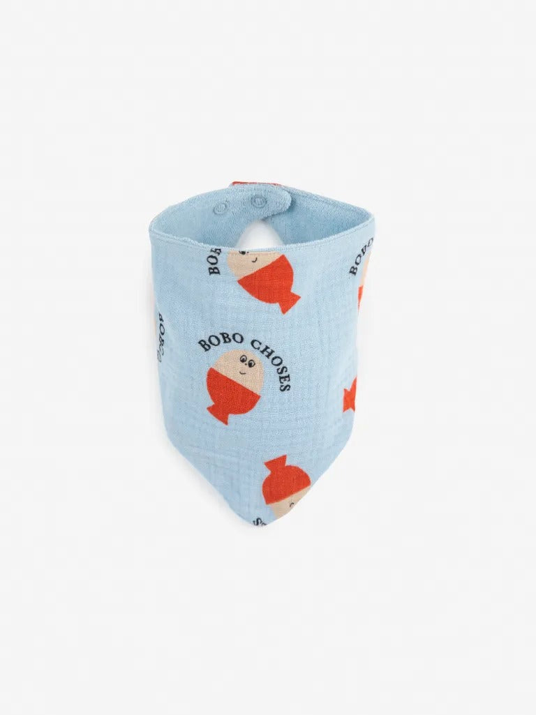 Morning Egg All Over Muslin and Bib Set - Parkette.