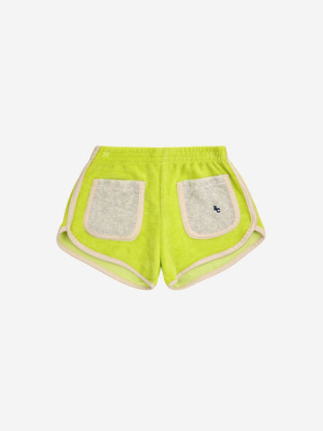 Green Terry Shorts - Parkette.