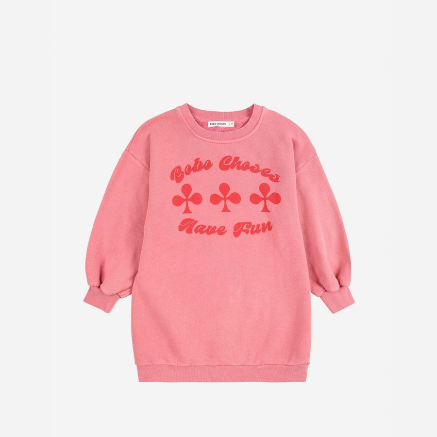 Kids Have Fun Sweatshirt Dress - Parkette.