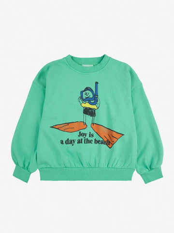 Kids A Day At The Beach Sweatshirt - Parkette.