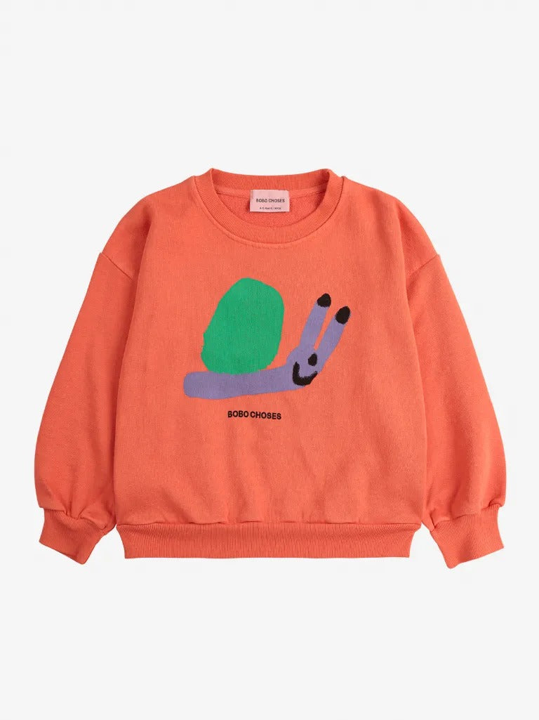 Funny Snail Sweatshirt - Parkette.