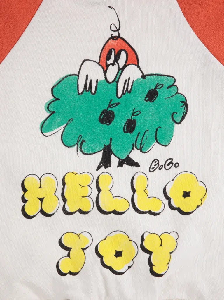 Kids Hello Joy Ranglan Sleeve Hoodie - Parkette.