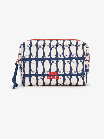 Lucky Fish Printed Cotton Pouch - Parkette.