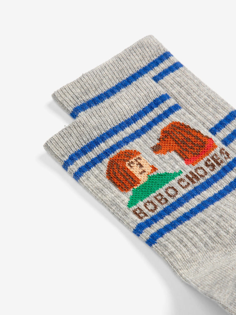 Kids Friends In A Pickle Short Socks - Parkette.