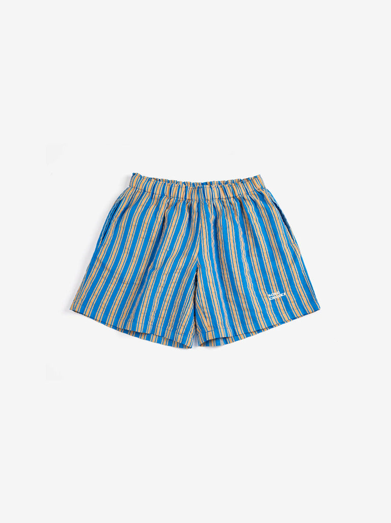Kids New Hairline Denim Bermuda Shorts - Parkette.