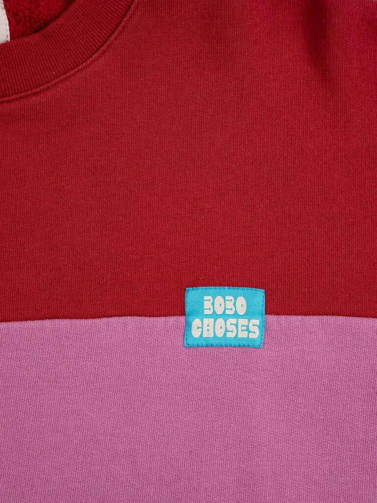 Color Block Relaxed Sweatshirt - Parkette.