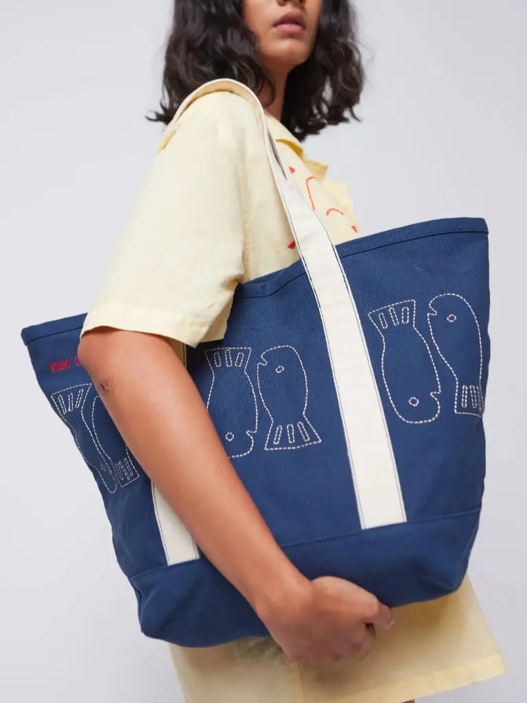 Lucky Fish Canvas Bag - Parkette.