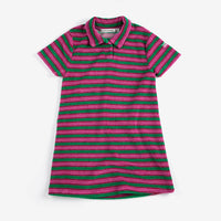 Kids Striped Terry Cloth Polo Dress - Parkette.