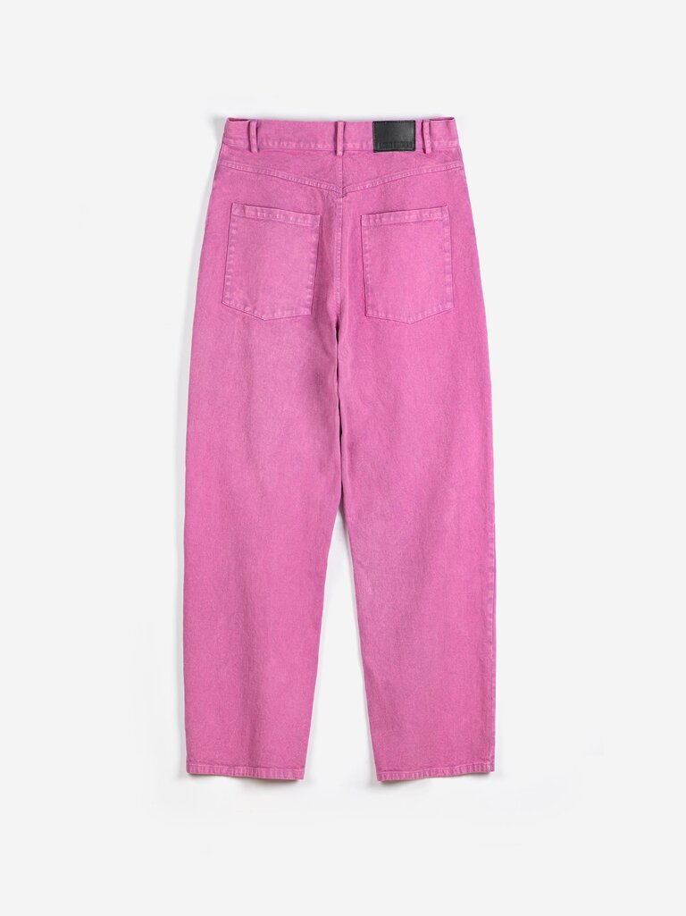 Washed Twill Boot Cut Pants - Parkette.