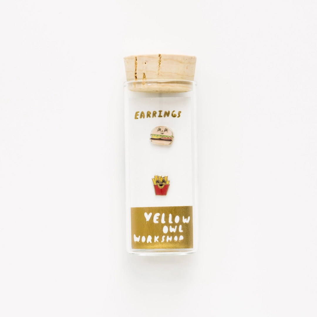 Burger & Fries Earrings - Parkette.
