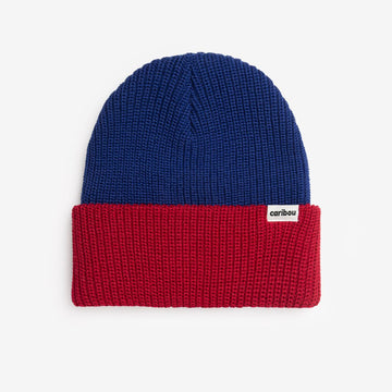 CARIBOU Color Block Fisherman Beanie - Older Kid & Adult - Parkette.