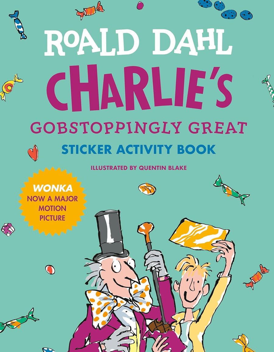 Charlie's Gobstoppingly Great Sticker Activity Book - Parkette.