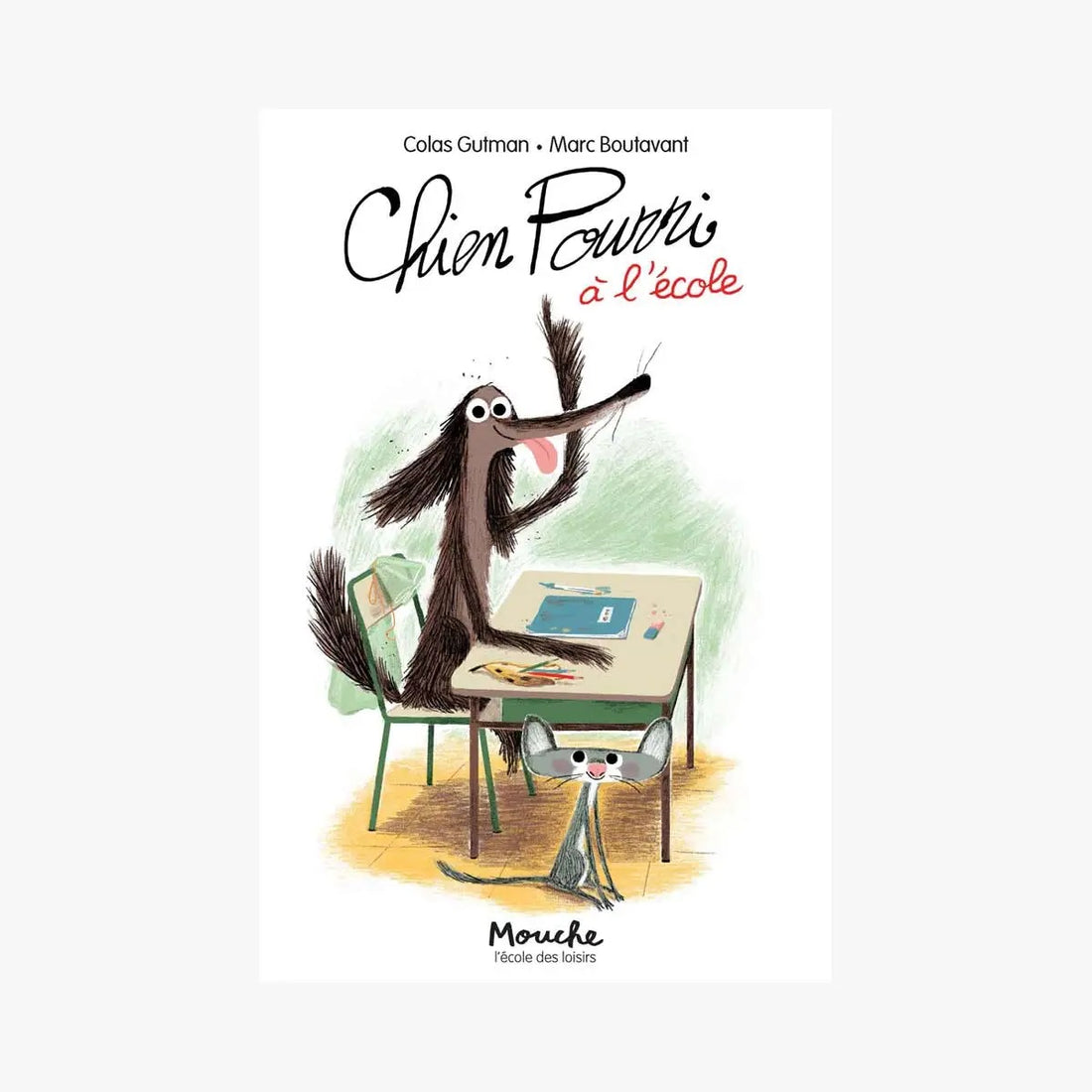 Chien Pourri à l'École