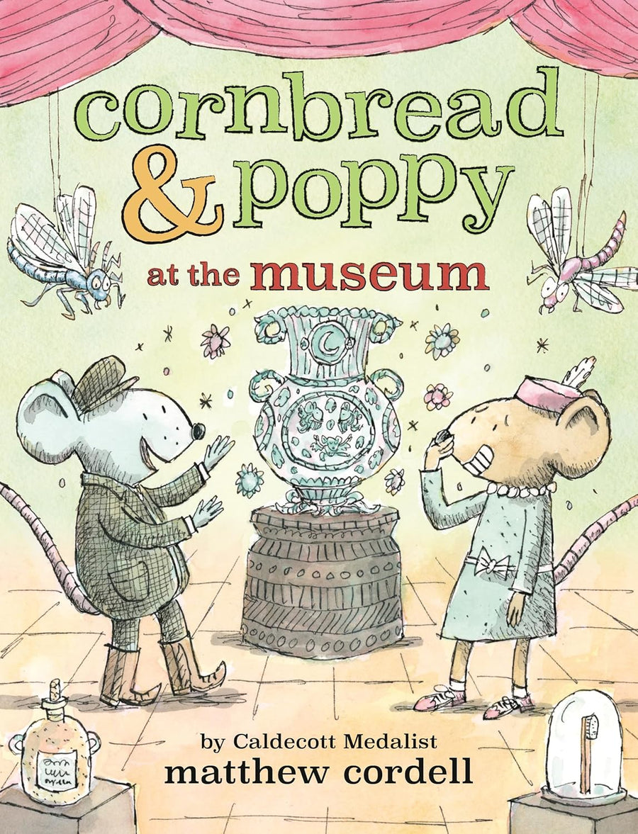 Cornbread and Poppy at the Museum - Parkette.
