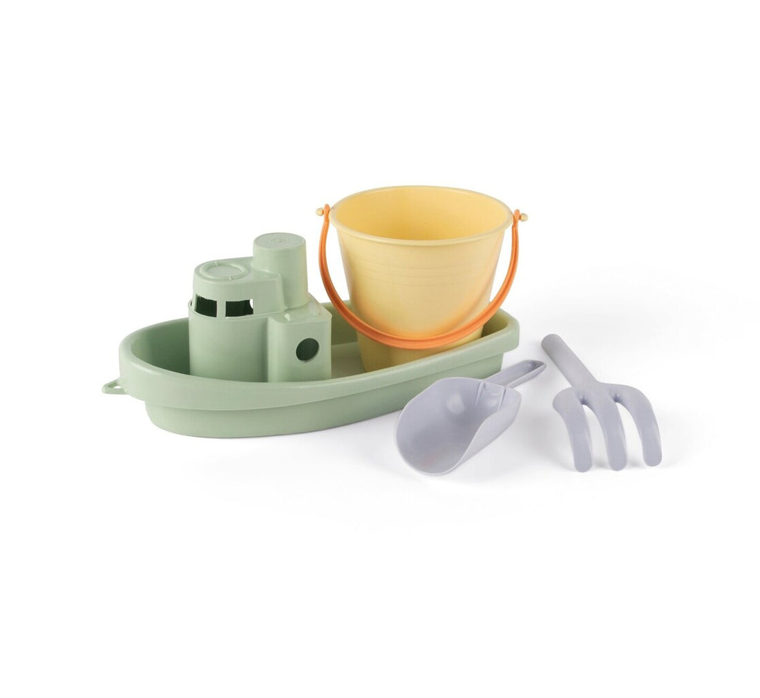 Recycled Pastels Boat and Bucket Set