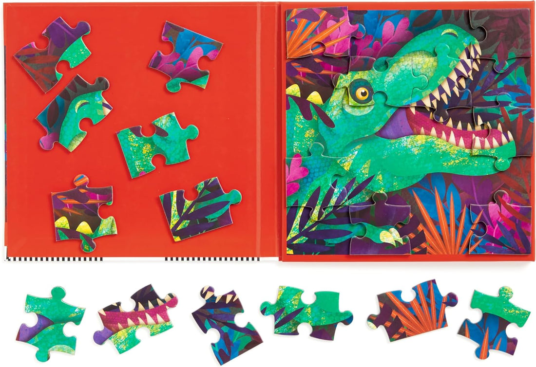 Dinosaurs Roar! Magnetic Puzzle Set - Parkette.