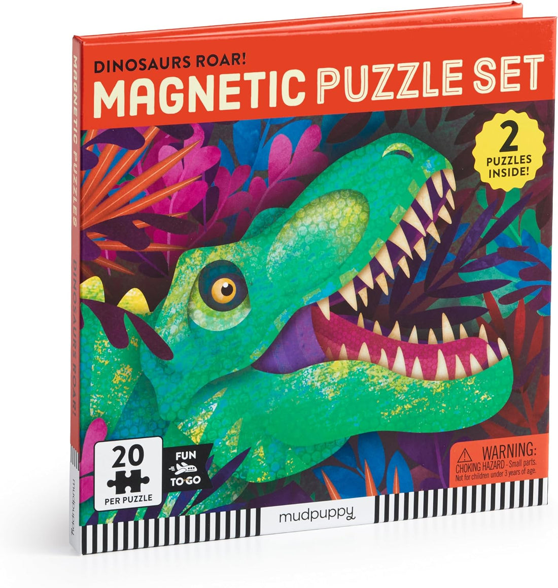 Dinosaurs Roar! Magnetic Puzzle Set - Parkette.