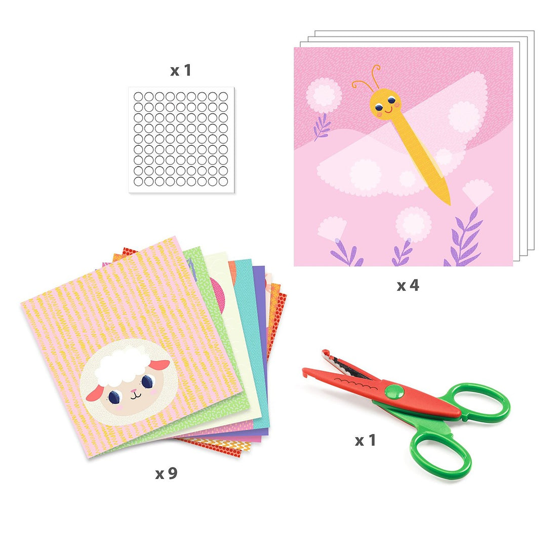 Crinkle Cutting Collages