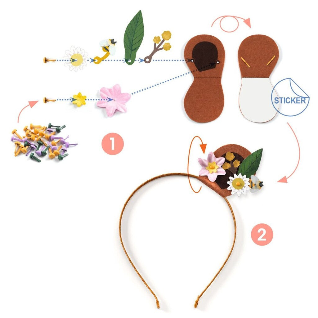 Do It Yourself - Flower Friends Headbands - Parkette.