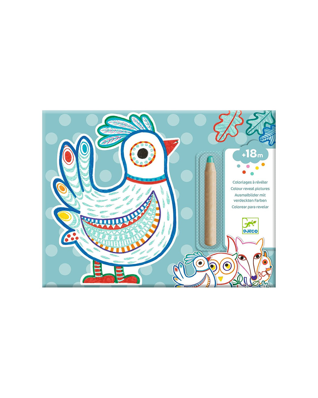 Forest Friends Colouring Set