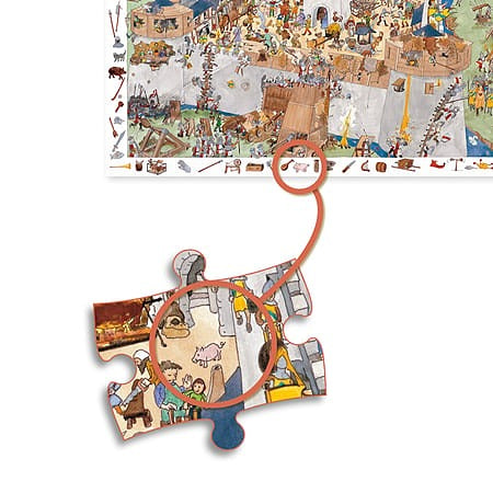 Fortified Castle Observation Puzzle