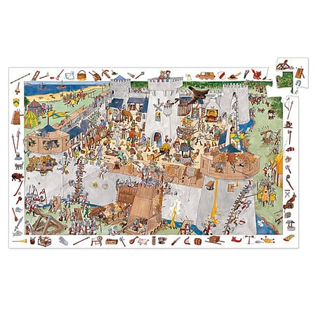 Fortified Castle Observation Puzzle